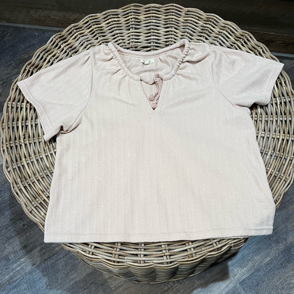 Madewell Tie-Neck Tunic